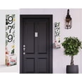 thumbnail image 1 of Summer Style Wooden Address Number Planter Sign with Flamingo Pattern - 36"x4.375"x7" - Perfect for Front Door Display, 1 of 7