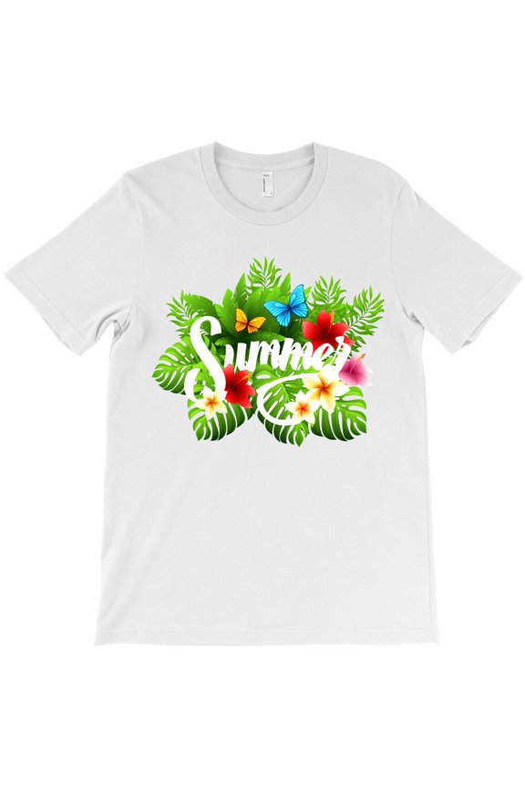 Summer Summer Beautiful Flowers Vibe Themed Natural and Stylish Graphic G31989 Unisex T-Shirt, Up to Size 5XL