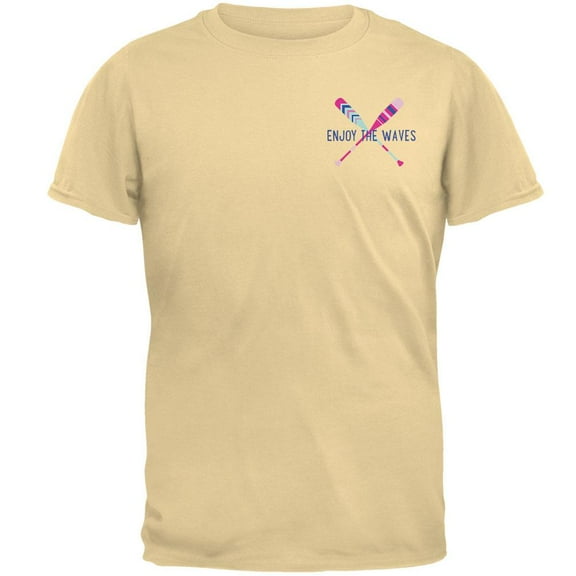 Summer Sun Enjoy the Waves Paddles Mens T Shirt