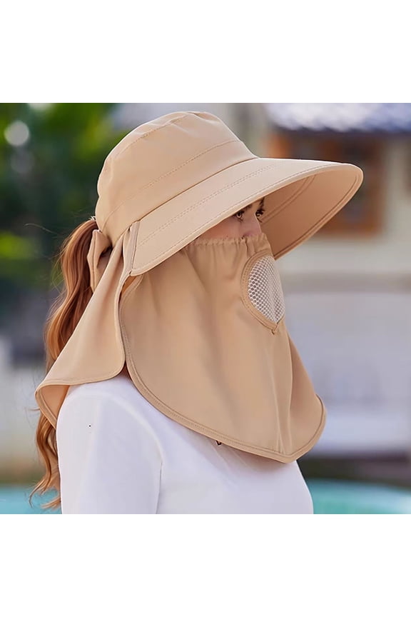Summer Sun Hat With Face For Women Wide Fedora Hat Chive Hat Hi Sisters Hat Ladies Visors Beach Women Bag Womens Visors No Headache for Women Beach Ladies Visor Hat Running Hat Female Cap Worth Hats