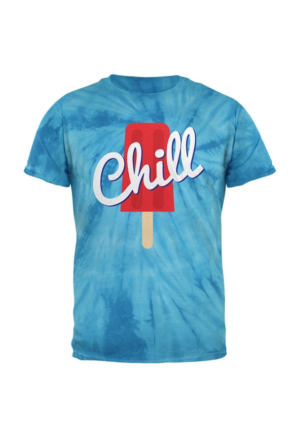 Summer Sun Ice Pop Chill Mens T Shirt