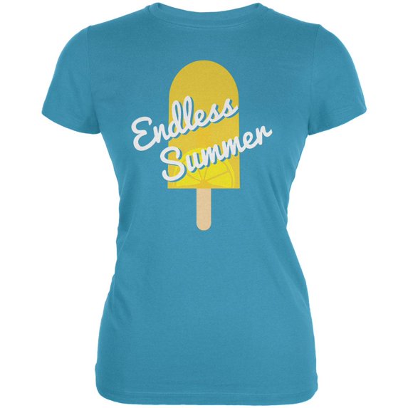 Summer Sun Ice Pop Endless Summer Juniors Soft T Shirt