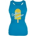 thumbnail image 1 of Summer Sun Ice Pop Endless Summer Juniors Soft Tank Top Turquoise SM, 1 of 1