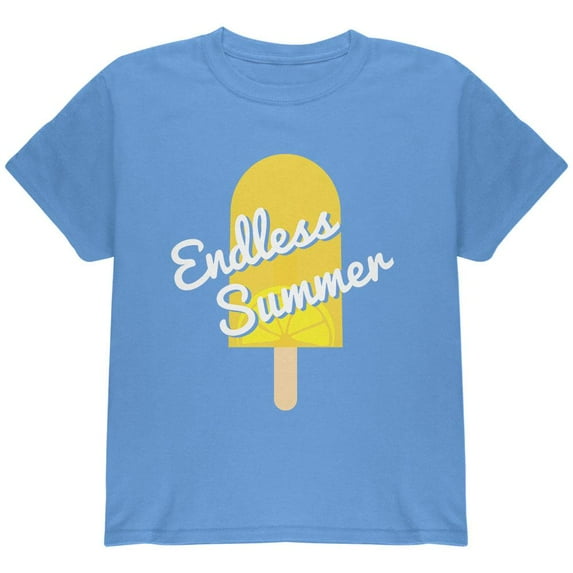 Summer Sun Ice Pop Endless Summer Youth T Shirt Carolina Blue YMD