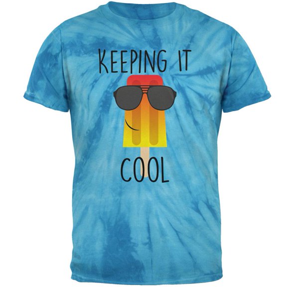 Summer Sun Ice Pop Keeping it Cool Mens T Shirt