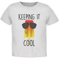 thumbnail image 1 of Summer Sun Ice Pop Keeping it Cool Toddler T Shirt White 4T, 1 of 1