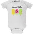 thumbnail image 1 of Summer Sun Ice Pop Summer Chillin Soft Baby One Piece White 12-18 M, 1 of 1