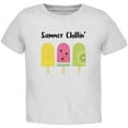 thumbnail image 1 of Summer Sun Ice Pop Summer Chillin Toddler T Shirt White 3T, 1 of 1