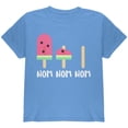 thumbnail image 1 of Summer Sun Ice Pop Watermelon Nom Nom Nom Youth T Shirt Carolina Blue YMD, 1 of 1