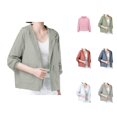 thumbnail image 1 of Summer Sun Jacket for Women Long Sleeve Outdoor Sun Protection Lightweight Breathable Zip Up Hooded Jackets Outerwear, 1 of 6