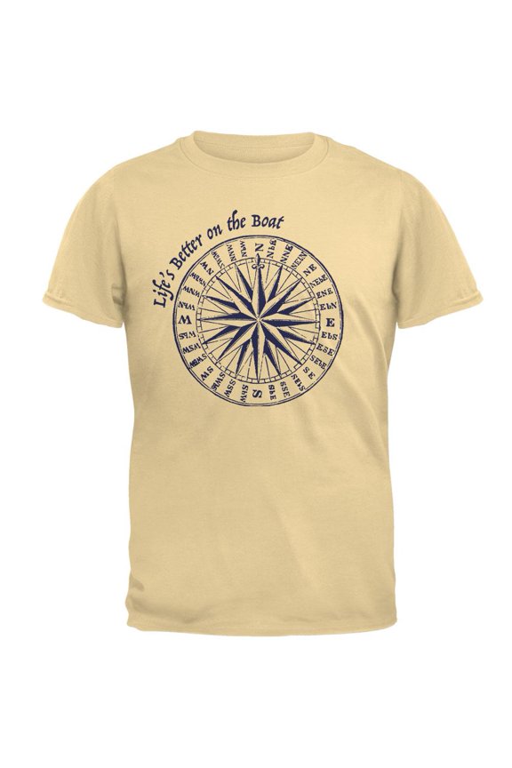 Summer Sun Life's Better on the Boat Mens T Shirt