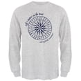 thumbnail image 1 of Summer Sun Life's Better on the Boat Old Saybrook Mens Long Sleeve T Shirt, 1 of 1