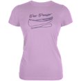 thumbnail image 1 of Summer Sun Pier Pressure Canoe Drawing Juniors Soft T Shirt Lilac MD, 1 of 1