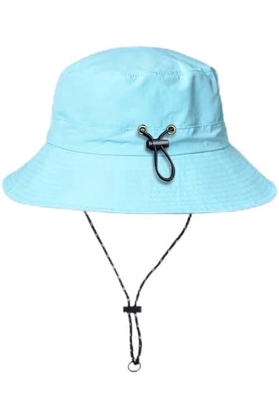 Summer Sun Protection Fishing Hat for Men, Waterproof Adjustable Foldable Outdoor Boonie Hat