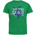 thumbnail image 1 of Summer Sun Sea Turtle Daytona Beach Mens T Shirt Irish Green X-LG, 1 of 1