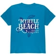thumbnail image 1 of Summer Sun Sea Turtle Myrtle Beach Youth T Shirt Sapphire YSM, 1 of 1