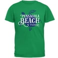 thumbnail image 1 of Summer Sun Sea Turtle Pensacola Beach Mens T Shirt Irish Green 3X-LG, 1 of 1