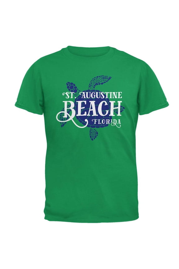 Summer Sun Sea Turtle St. Augustine Beach Mens T Shirt