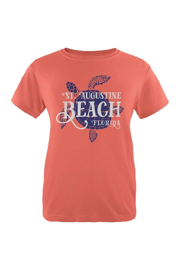 Summer Sun Sea Turtle St. Augustine Beach Womens T Shirt