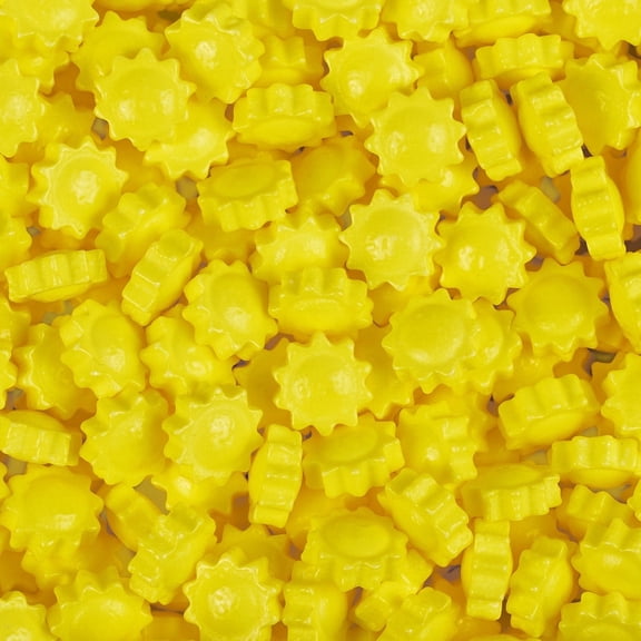 Krazy Sprinkles - Edible Summer Sun Shapes - Bold Cake Decoration, 1/2 Cup