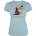 thumbnail image 1 of Summer Sun Vitamin Sea Sailboat Juniors Soft T Shirt Light Aqua SM, 1 of 1