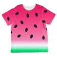thumbnail image 1 of Summer Sun Watermelon Ombre Costume All Over Toddler T Shirt Multi 4T, 1 of 2