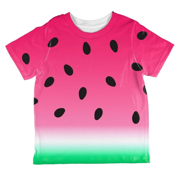 Summer Sun Watermelon Ombre Costume All Over Toddler T Shirt Multi 6T