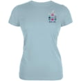 thumbnail image 1 of Summer Sun Whatever Floats Your Boat Bouys Juniors Soft T Shirt Light Aqua LG, 1 of 2