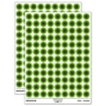 thumbnail image 1 of Summer Sunflower 200+ Round Stickers - Light Green - Gloss Finish - 0.50" Size, 1 of 3