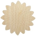thumbnail image 1 of Summer Sunflower Wood Shape Unfinished Piece Cutout Craft DIY Projects - 4.70 Inch Size - 1/4 Inch Thick, 1 of 7