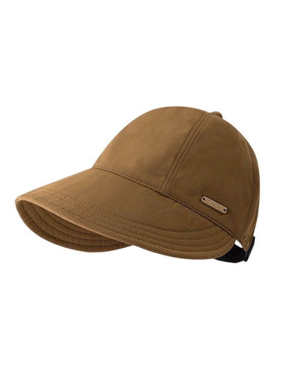 Summer Sunhats For Women Uv Protection Outdoor Travel Beach Baseball Hats Trend Female Large Brim Visor Caps Adjustable
