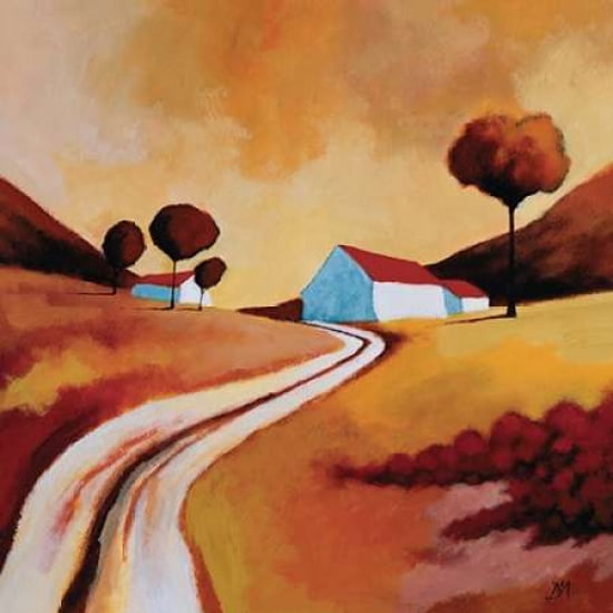 Summer Sunset Canvas Art - Derek Melville (24 x 24)