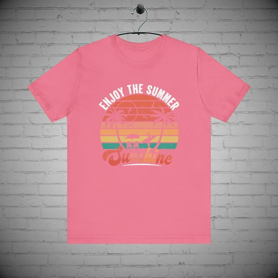 Summer Sunshine Time T-Shirt, Lake Beach lovers Gift, Outdoor Shirt