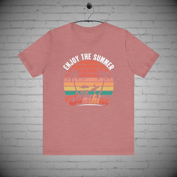 Summer Sunshine Time T-Shirt, Lake Beach lovers Gift, Outdoor Shirt