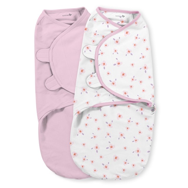Summer SwaddleMe 2pk Swaddle Floral