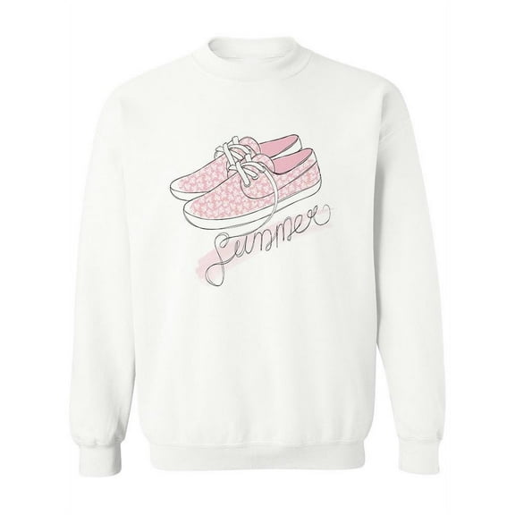 Summer ! Sweatshirt Women -Image by Shutterstock, Female Small