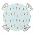 thumbnail image 1 of Summer Swimmers Round Tablecloth for 45-54 Inch Tables,Fitted Table Cover with Elastic Edge,Cartoon Swimming Girls Boys Sports Waterproof Outdoor Table Cloth Protector for Patio Garden Dinner Picnic, 1 of 9