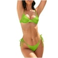 thumbnail image 1 of Summer Swimsuits,Women String Bikini Set Tie Side Thong Halter Swimsuits 2 Pieces, 1 of 6