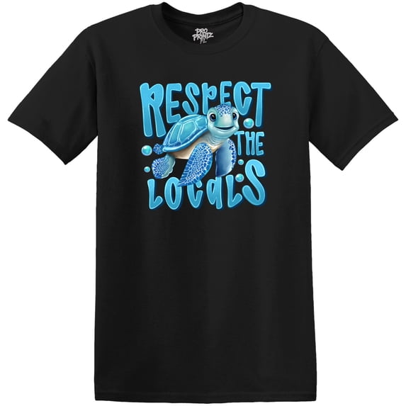 Summer T-Shirt "Respect The Locals"