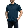 thumbnail image 1 of Summer T-shirts for Men Solid Tops Cotton Mens Tops Lightweight Moisture Wicking Shirt with Crew Neck Short Sleeves Base Everyday Wear Summer Beach Fashion Daily Essentials, 1 of 7