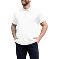 thumbnail image 1 of Summer T-shirts for Men Solid Tops Cotton Mens Tops Lightweight Moisture Wicking Shirt with Crew Neck Short Sleeves Base Everyday Wear Summer Beach Fashion Daily Essentials, 1 of 7
