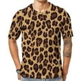 thumbnail image 1 of Summer TShirt Retro Leopard TShirts Jungle Animal Print Aesthetic Harajuku Tee Shirt For Men ShortSleeved Plus Size Tops, 1 of 5