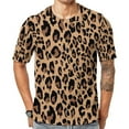 thumbnail image 1 of Summer TShirt Retro Leopard TShirts Jungle Animal Print Aesthetic Harajuku Tee Shirt For Men ShortSleeved Plus Size Tops, 1 of 5