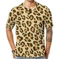 thumbnail image 1 of Summer TShirt Retro Leopard TShirts Jungle Animal Print Aesthetic Harajuku Tee Shirt For Men ShortSleeved Plus Size Tops, 1 of 5