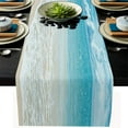 thumbnail image 1 of Summer Table Runners Tropical Ocean Beach Sea Water Table Runner for Family Dinner/Wedding/Outdoor Indoor Party 13x72in, 1 of 4