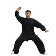 thumbnail image 1 of Summer Tai Chi Uniform Cotton Wushu Kung Fu Clothing Martial Arts Wing Chun Suit Breathable Clothes, 1 of 5