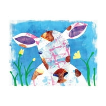 Summer Tali Hilty 'Colorful Cow' Canvas Art