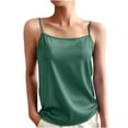 thumbnail image 1 of Summer Tank Tops For Women Sevevn Women's Spring Summer Solid Color Square-Neck Sleeveless Casual Shirt Top, 1 of 4