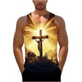 thumbnail image 1 of Summer Tank Tops for Men 2026 Christian Jesus Tank Tops God Religious Faith Bible Verse Shirts Muscle Cross Graphic Tees M, 1 of 6