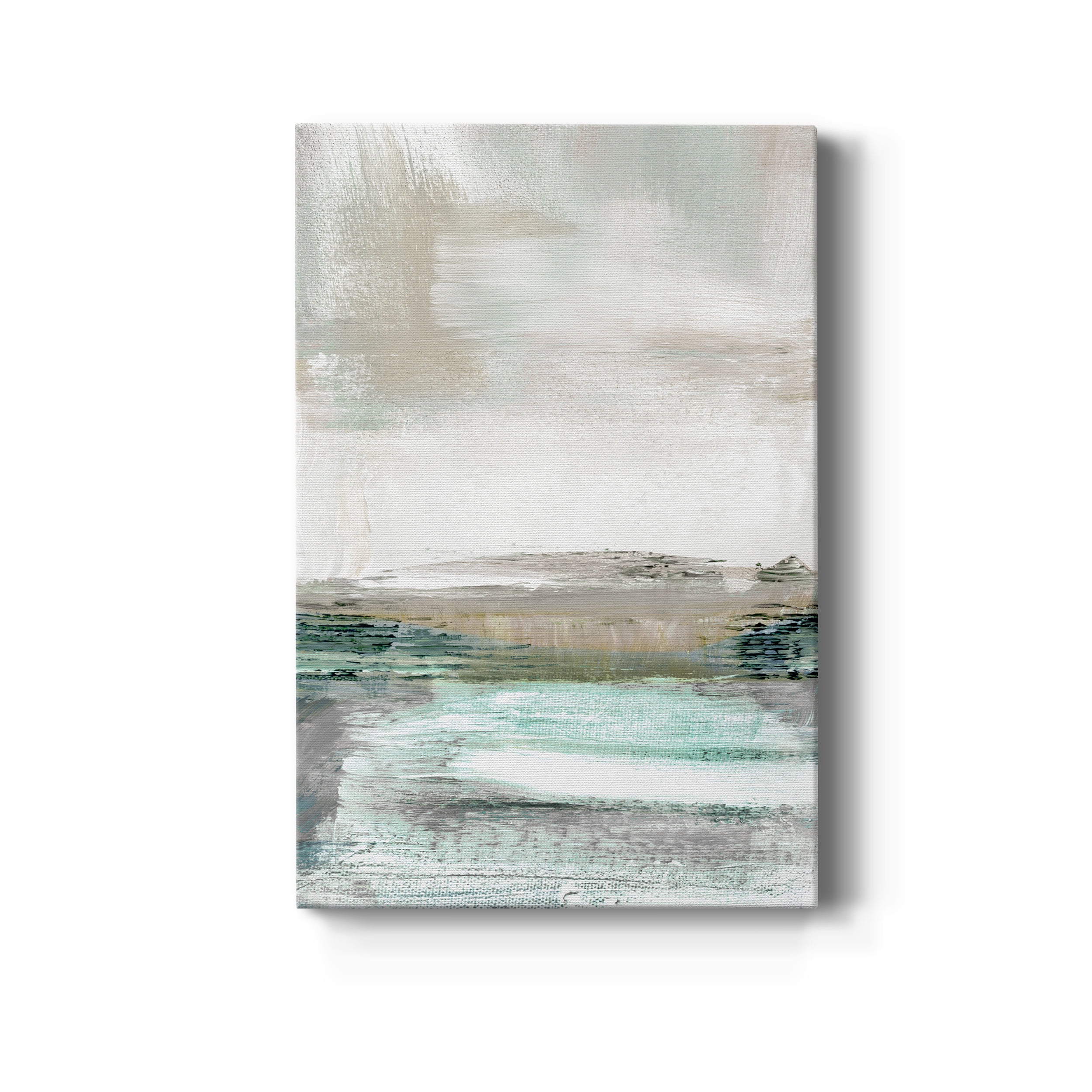 Summer Teal I Premium Gallery Wrapped Canvas - Ready to Hang - 12 x 18